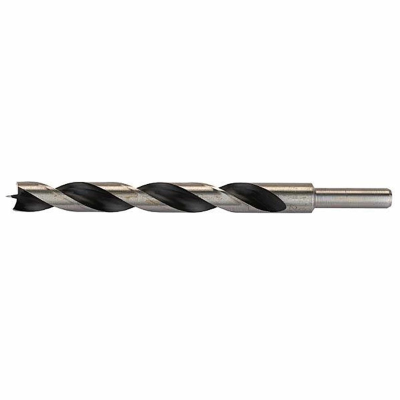 Chrome-Vanadium Steel Brad Point Drill Bit - Measurement System:Metric - Size:12 mm
